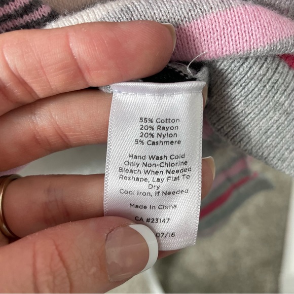 Talbots || Striped Sweater Size M - Picture 6 of 6